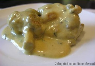 Pollastre a la crema